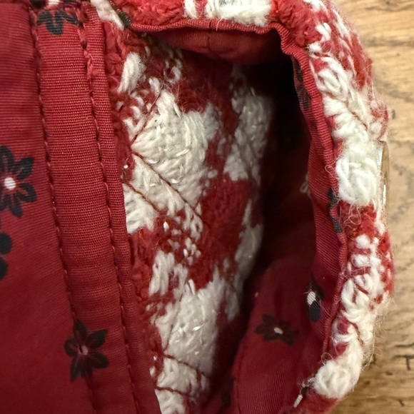 Rare Vera Bradley Red White Houndstooth
Saddle Bag Limited Edition main image 14